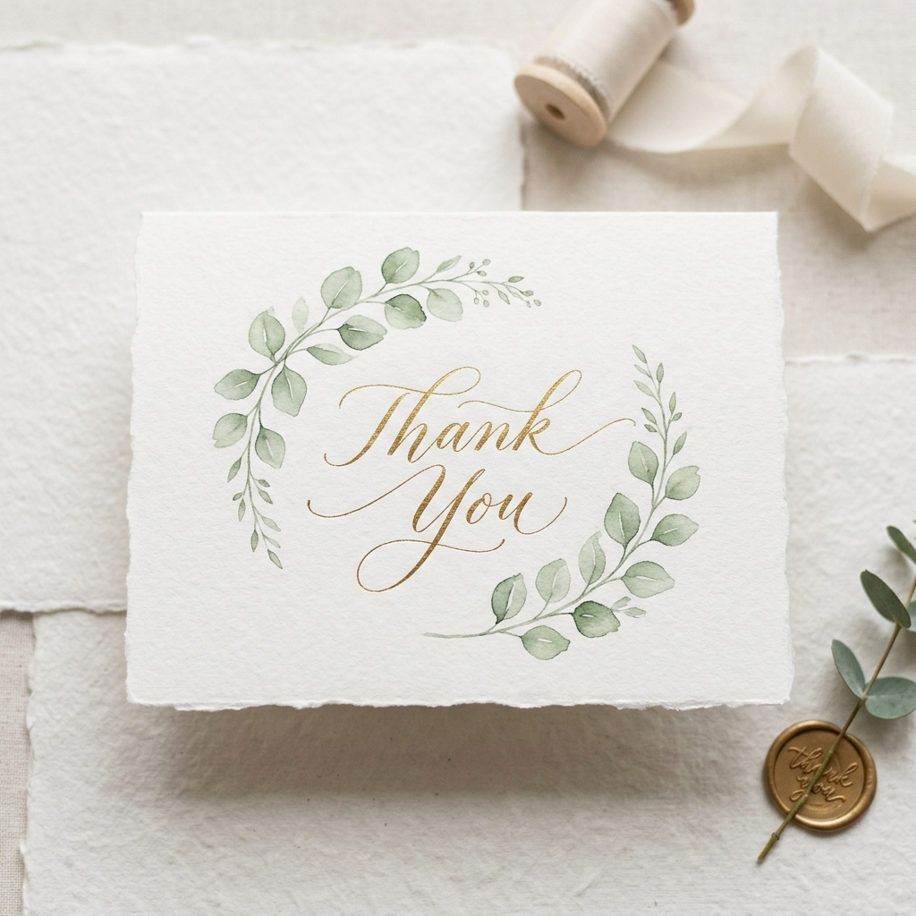 Thinking of You Card Mockup